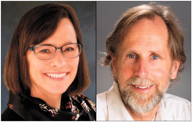 Pegeen Mulhern and Ron Peltier are seeking the District 1 at-large seat on the Bainbridge Island City Council.