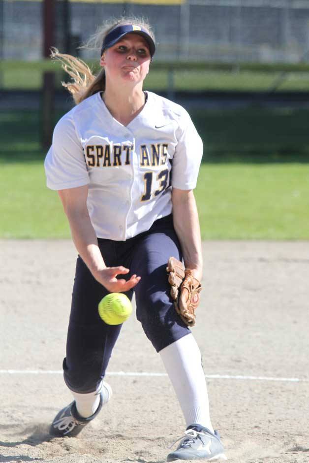 Deahna King picked up another win on the mound as Bainbridge dispatched West Seattle 7-2 this week at home.
