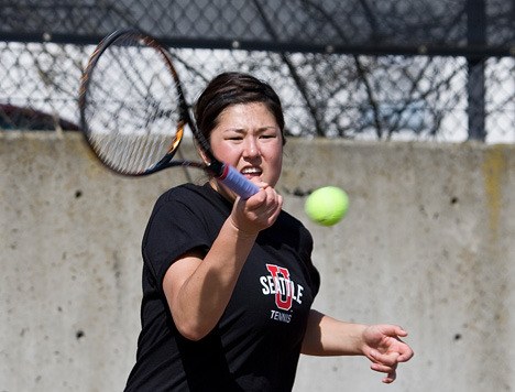 Whitney Cheng went 11-3 in singles during her first season at Seattle University.