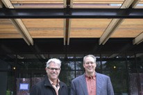 Avalara CEO Scott McFarlane (left) and founder Rory Rawlings hope that their third move during the last six years to accommodate their burgeoning firm will be a charm.