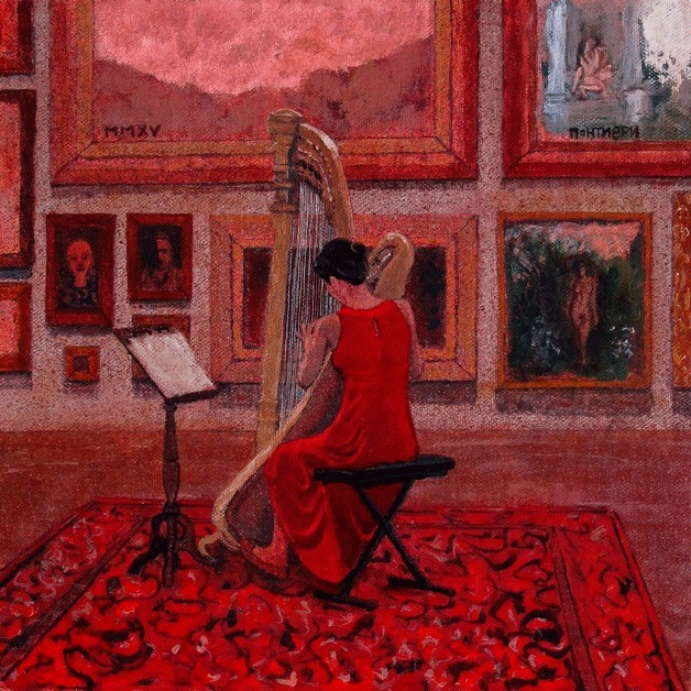 'The Harp Concert' by Michael Pontieri