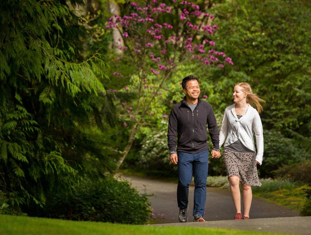 Take a stroll with your sweetie through the Bloedel Reserve this Saturday and Sunday.