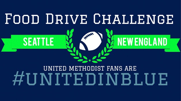 Seabold United Methodist Church joins in Super Bowl food drive challenge