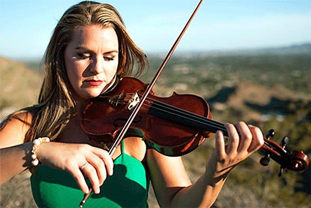 Special guest violinist Brittany Boulding will perform in “Movie Music Live!”