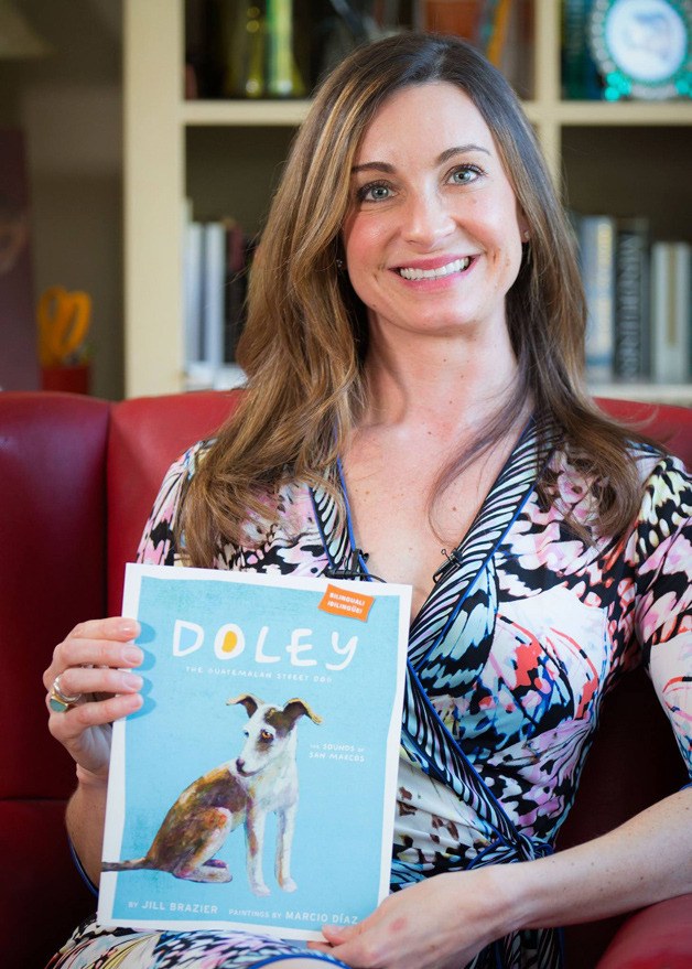 Seattle author Jill Brazier will celebrate the launch of the second book in her bilingual children’s series at 11:30 a.m. Saturday