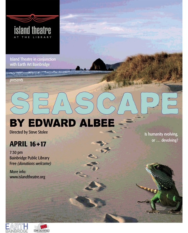 ‘Seascape’ staged reading is this weekend at the Bainbridge Public Library