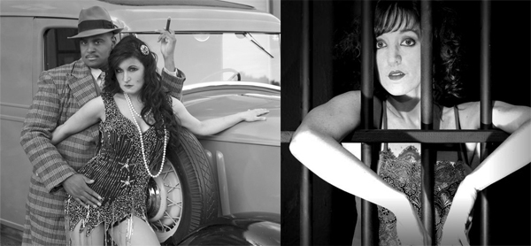 Courtesy Photo (Left) Both Billy Flynn (DeSean Halley) represents Velma Kelly (Daniela Ferdico Fagét) after she’s chargerd with murder in “Chicago