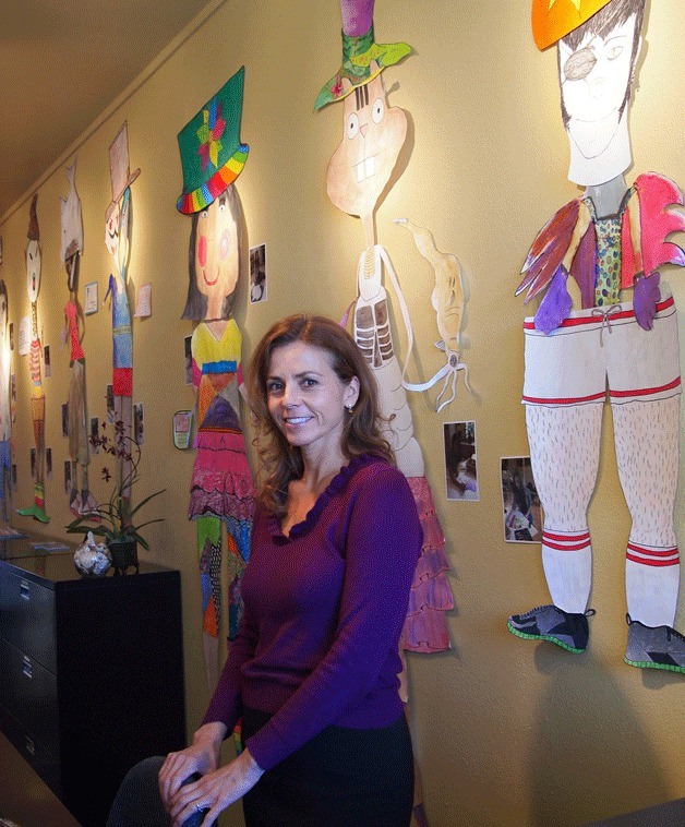 Woodward Middle School students’ artwork wows downtown Winslow