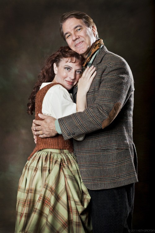 Rachel Wilkie plays the fetching Fiona MacLaren opposite Dan Engelhard as Tommy Albright in Ovation! Musical Theatre Bainbridge's production of 'Brigadoon.'