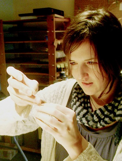 Bainbridge grad Annie Huntley received the 2011 Amy Award Tuesday.