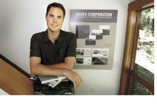 Above: Tim Connolly in the studio at Fenwick Publishing. (Brad Camp