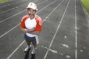 Lifelong running enthusiast Jim Whiting is putting on the 12th season of the all-comers track meet