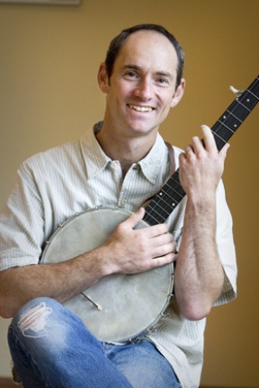 Mike Derzon with one of his talents.