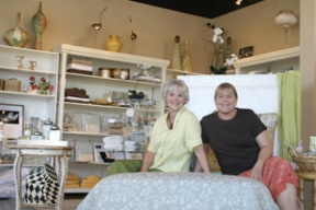 Andrea Howard and her daughter Angela have opened Indulgence bed and bath boutique on Winslow Way.