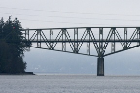 Snohomish County PUD hopes to test tidal power near the Agate Passage Bridge.