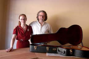 Alan Simcoe and his daughter