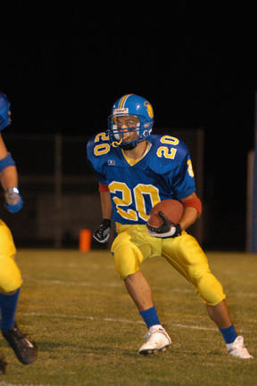 Spartan running back Angelo Ritualo legged out a 95-yard kickoff return for a touchdown Friday against Fife