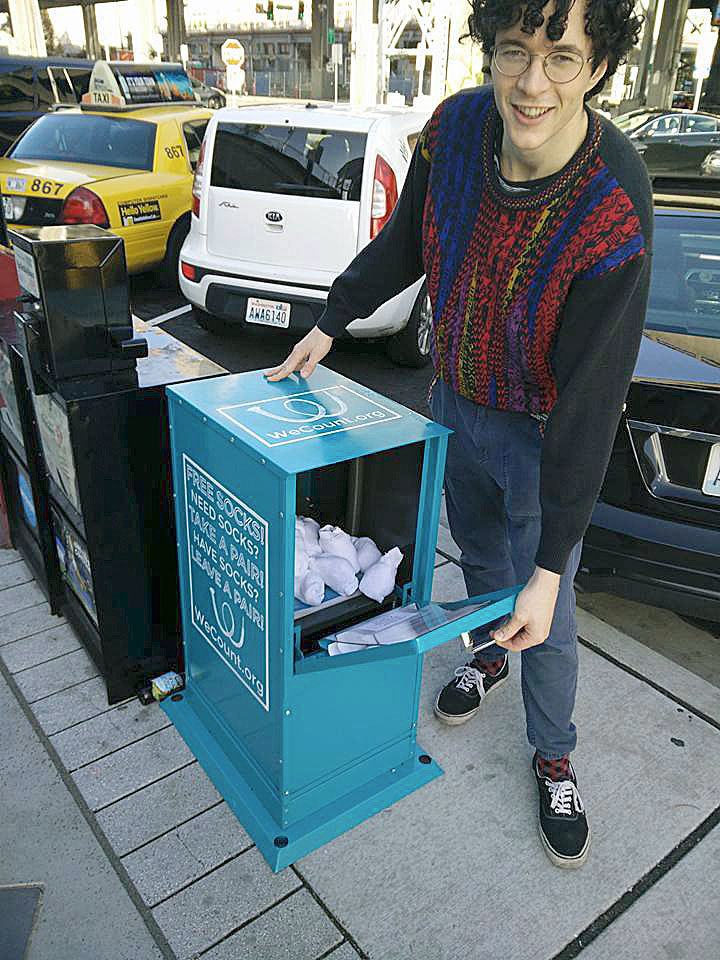 City collecting socks for the homeless this winter