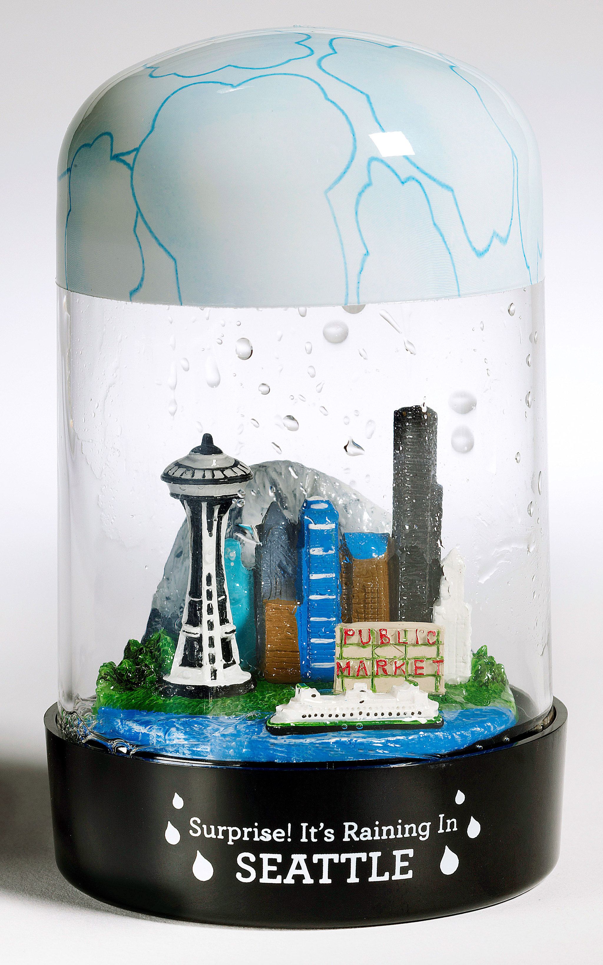 Bainbridge investor gives snowglobes a Seattle tweak