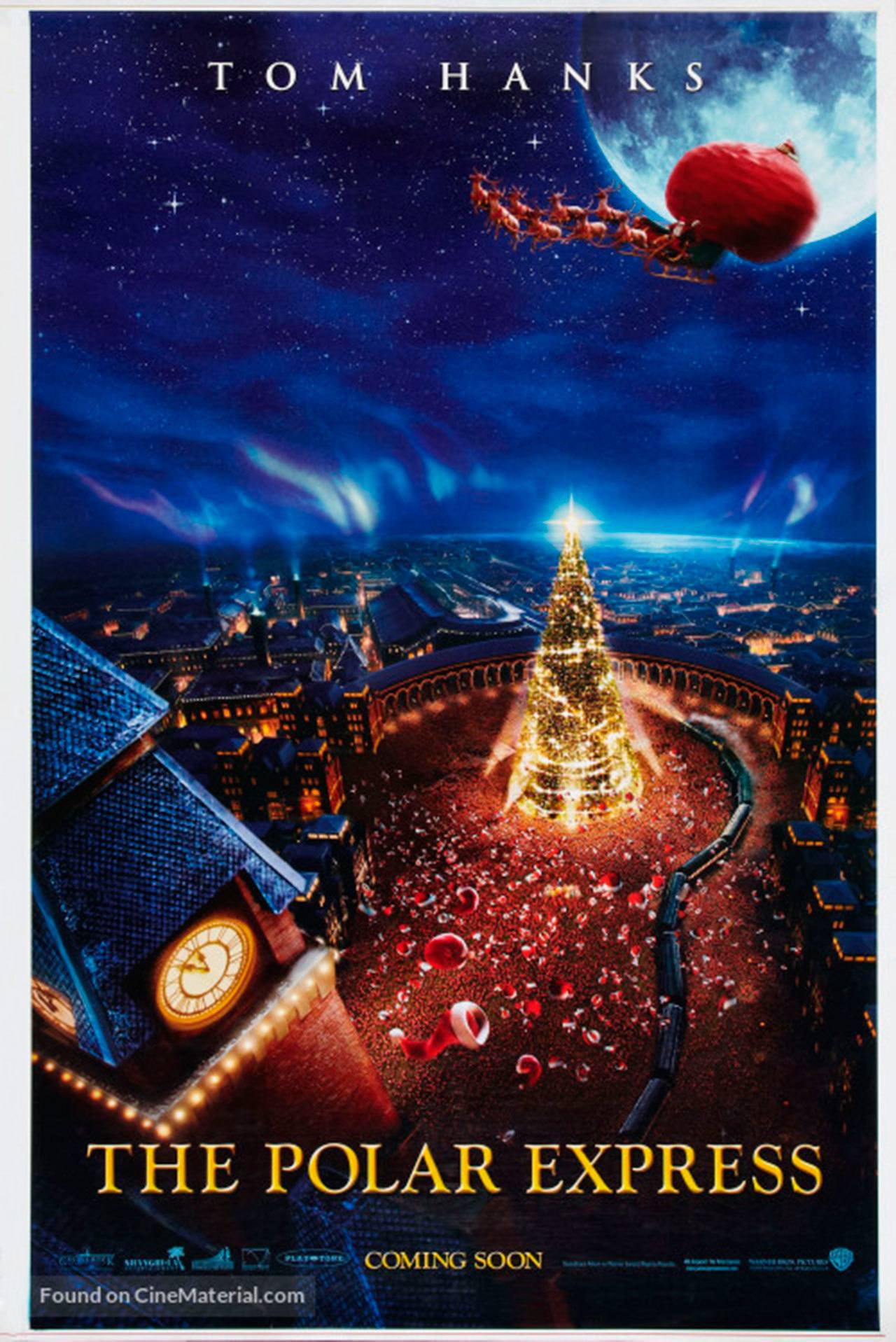 Image courtesy of Bainbridge Cinemas                                Bainbridge Cinemas and Cook Family Funeral Home will present a free Toys for Tots benefit screening of “The Polar Express” at 11 a.m. Saturday, Dec. 3.