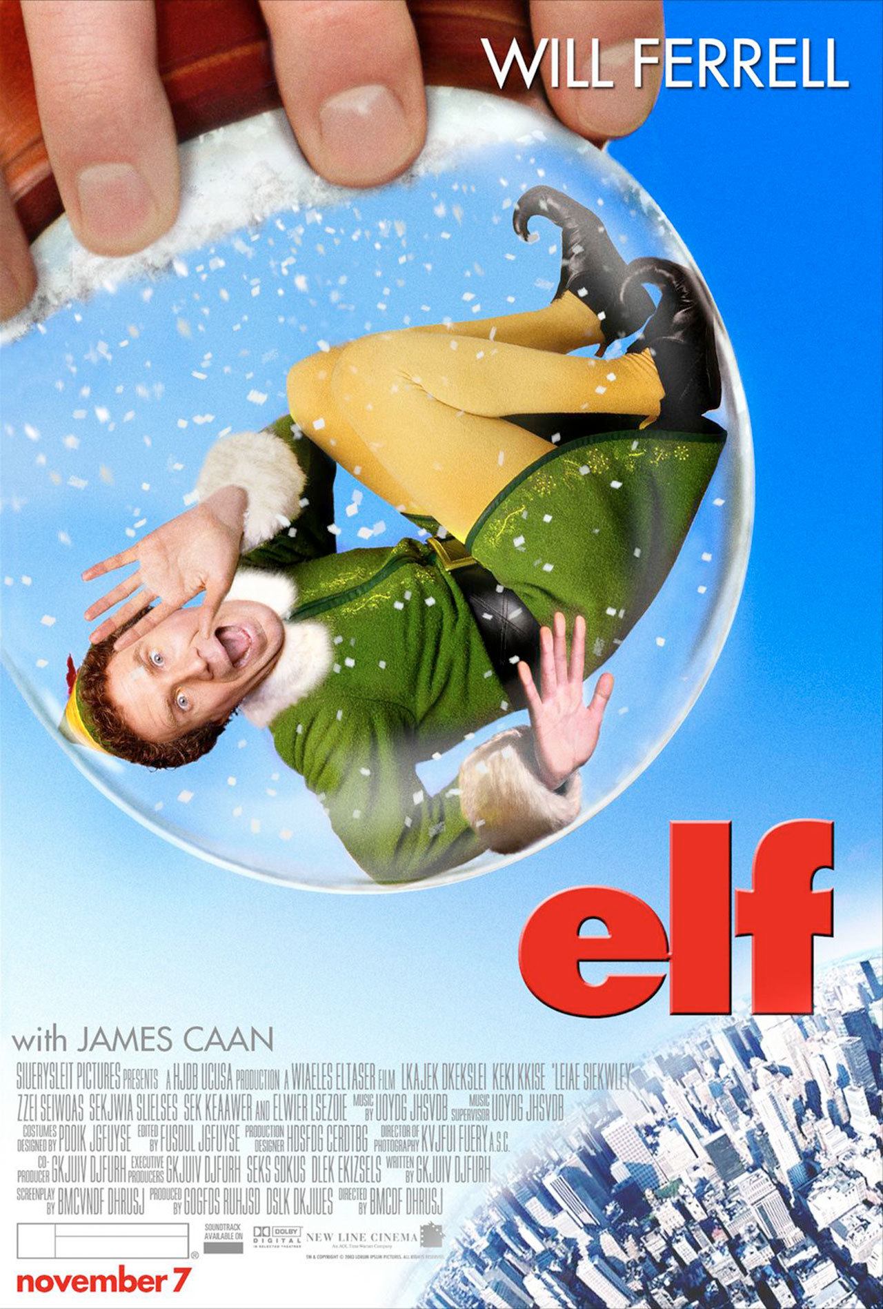 Image courtesy of New Line Cinema                                “Elf” (2003) and four other holiday favorites are set for a yuletide revival at the Bainbridge Island Museum of Art this year, bringing you season’s greetings from the silver screen as part of the latest smARTfilm series: “Hollywood Holidays.”