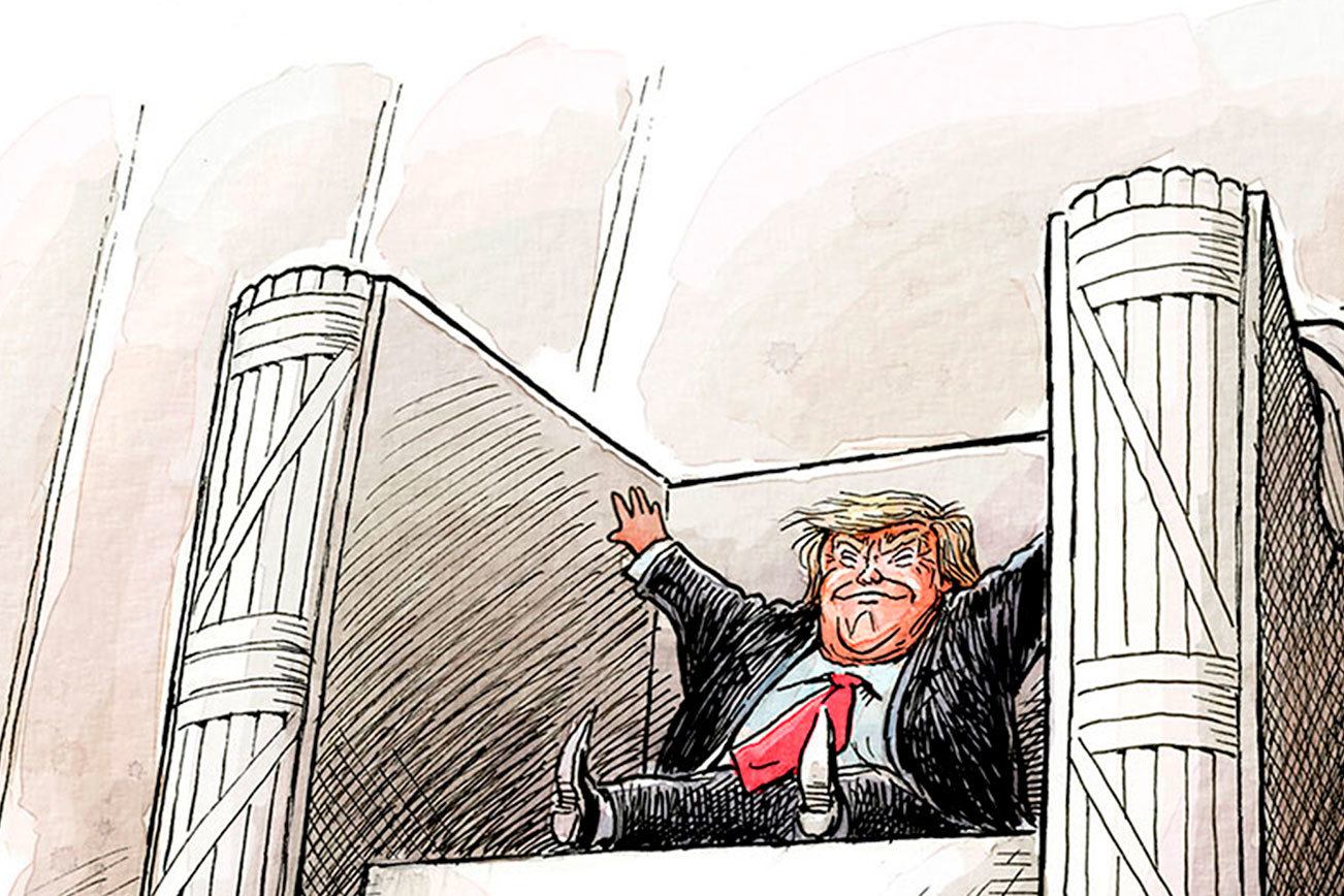 Trump’s first day | In cartoons