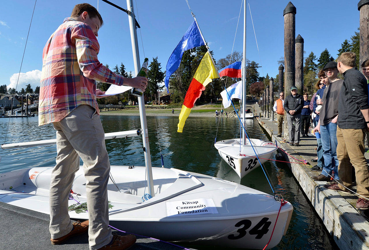 BI sailors christen new boats Bainbridge Island Review