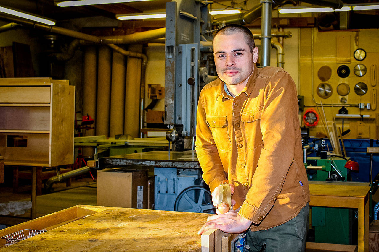 Photo courtesy of Bainbridge Arts & Crafts | Adam Bentz, 2017 winner of the Amy Award for Emerging Artists.