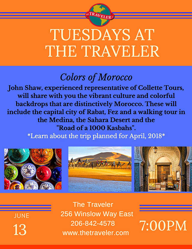 ‘Colors of Morocco’ comes to the Traveler