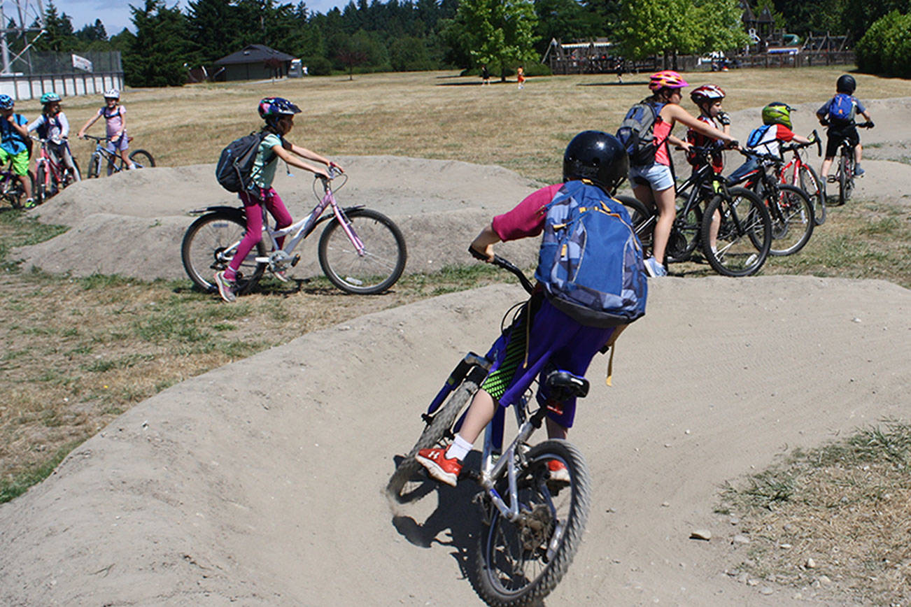 Pump track provides critical teaching tool for camps