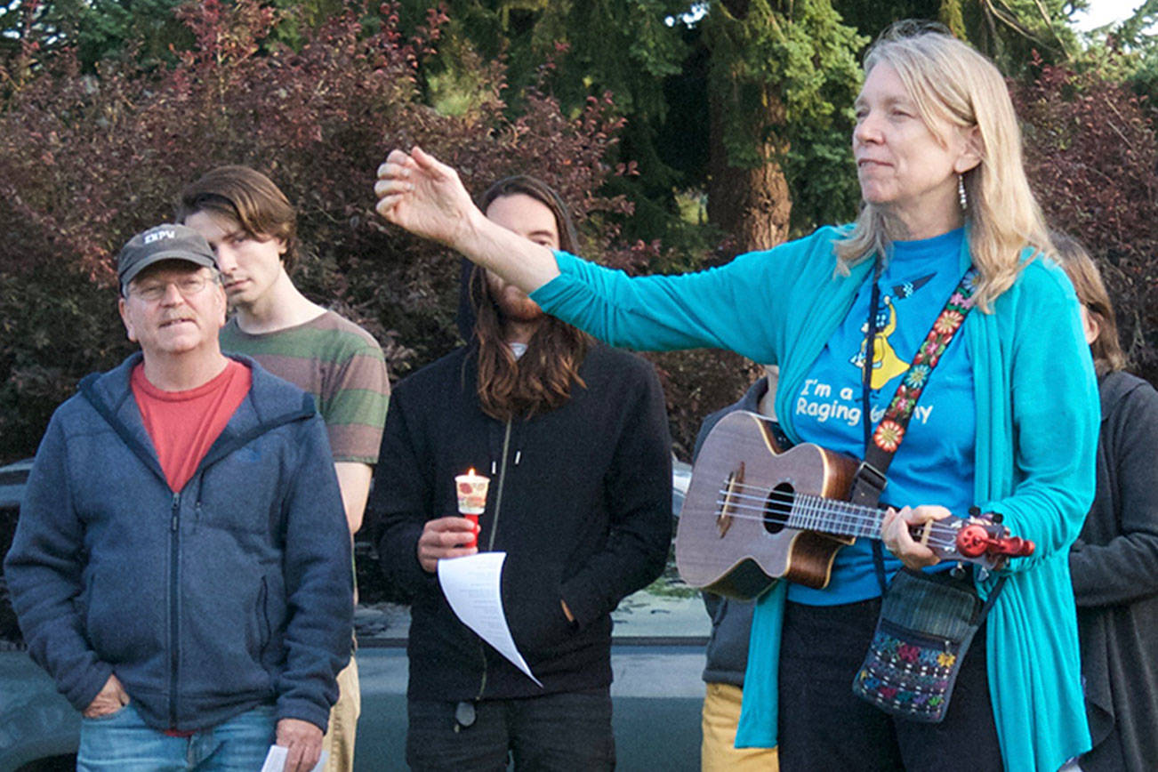 Bainbridge vigil against hate | Photo gallery