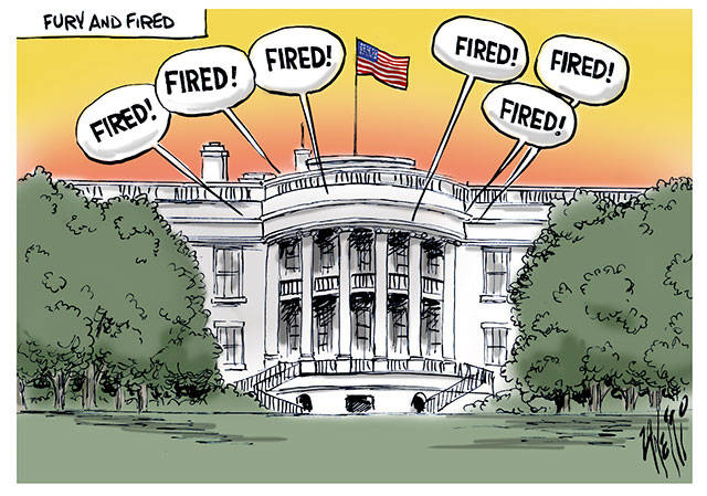 Trump’s 31st week in office | In cartoons