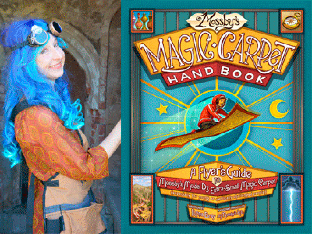 Image courtesy of Eagle Harbor Book Company | Ilona Bray will visit Eagle Harbor Book Company at 11 a.m. Saturday, Oct. 14 to discuss her new children’s’ book “Mossby’s Magic Carpet Handbook: A Flyer’s Guide to Mossby’s Model D3 Extra Small Magic Carpet (Especially for Young or Vertically Challenged People).”