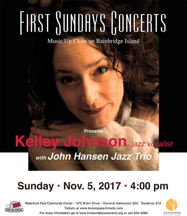 Jazz vocalist Kelley Johnson to perform in concert