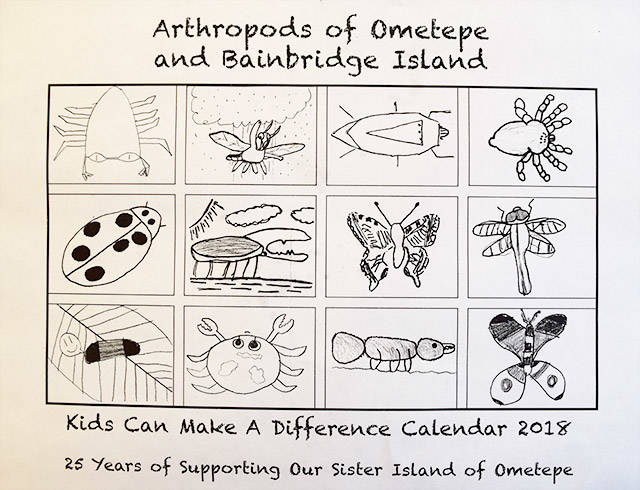 Ometepe calendars go on sale