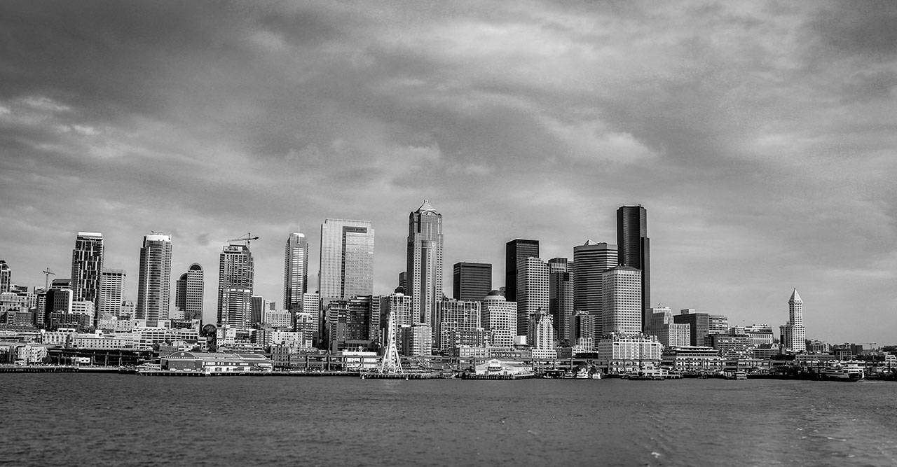 Merel van Kesteren photo | The view of Seattle from the ferry, taken by Merel van Kesteren, a 16-year-old exchange student visiting recently from Amsterdam, the Netherlands, conducting research for a school project.