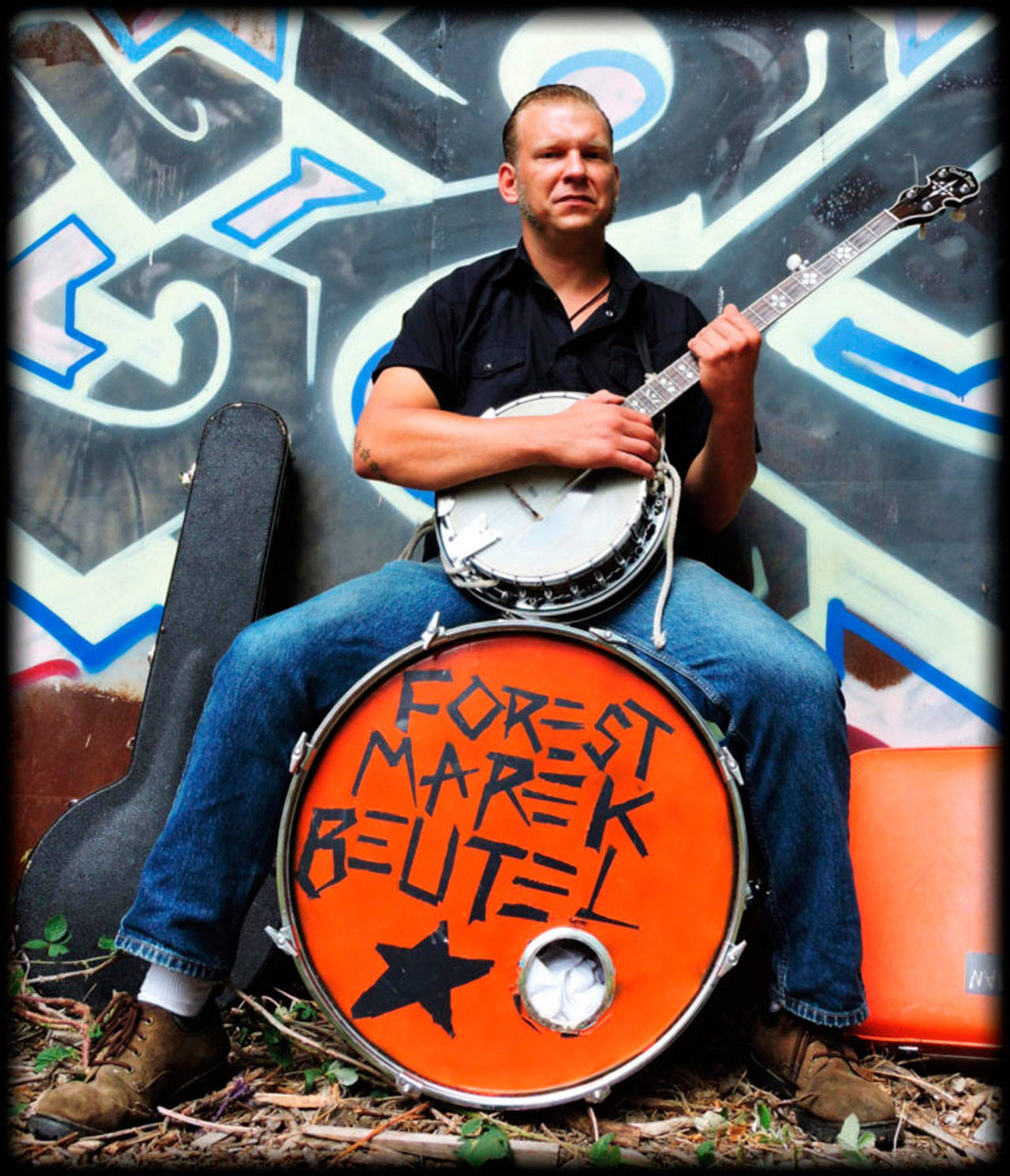 Photo courtesy of the Treehouse Café | Forest Beutel, one man band extraordinaire, will rock the Treehouse Café at 8 p.m. Friday, Dec. 22 in a special free concert.