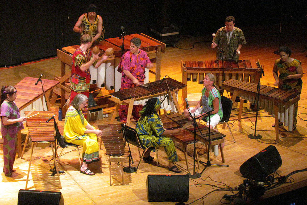 Anzanga Marimba Ensemble returns to Bainbridge