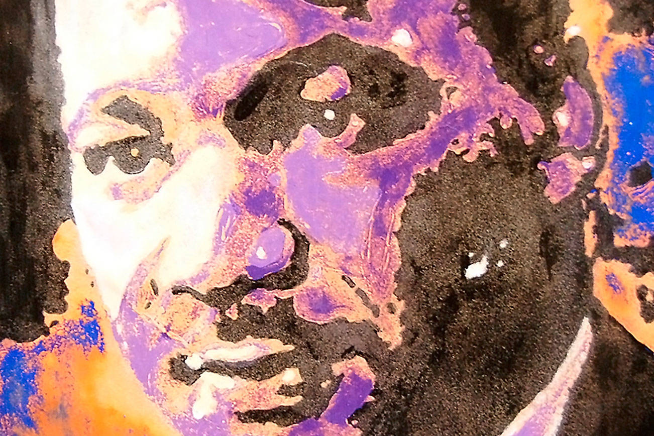 The Rev. Dr. Martin Luther King Jr. by Ayana Liggins (2013 Congressional Art Competition)