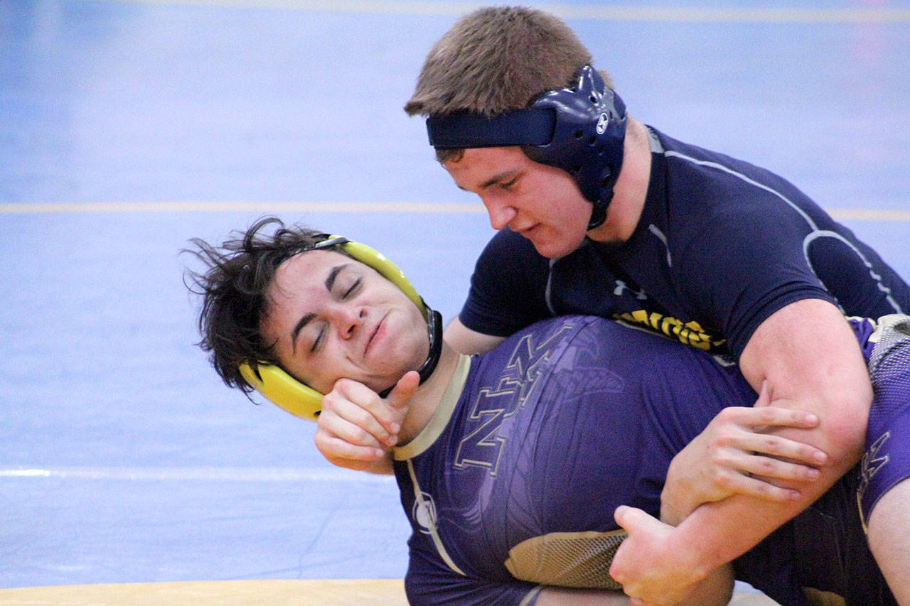 Bainbridge grapplers wrestle to fifth place at 2018 Island Invitational | Photo gallery