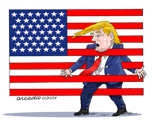 Trump’s 53rd week in office | In cartoons