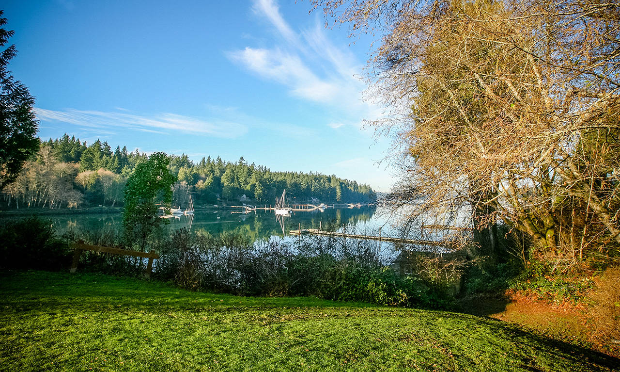 The 4.8-acre Williams-Olson Park is located on the waterfront at the end of Williams Lane, off Koura Road. (Photo courtesy of the Bainbridge Island Park Foundation)