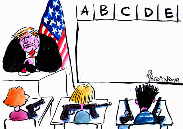 Trump’s 57th week in office | In cartoons