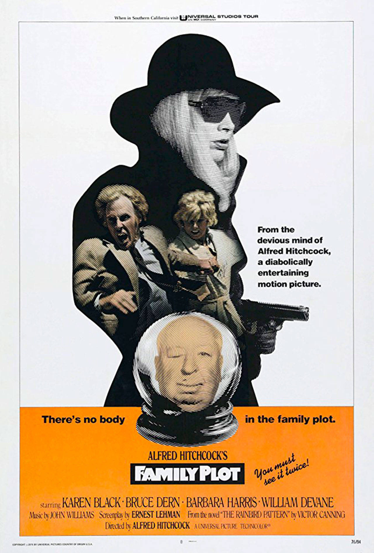 Image courtesy of Universal Pictures | The Island Film Group will meet for a movie at 7 p.m. Wednesday, March 14 at the Bainbridge Public Library to screen “Family Plot” (1976).