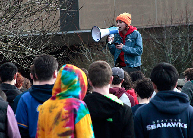Bainbridge students walk out of class in national day of unity for school security | Photo gallery