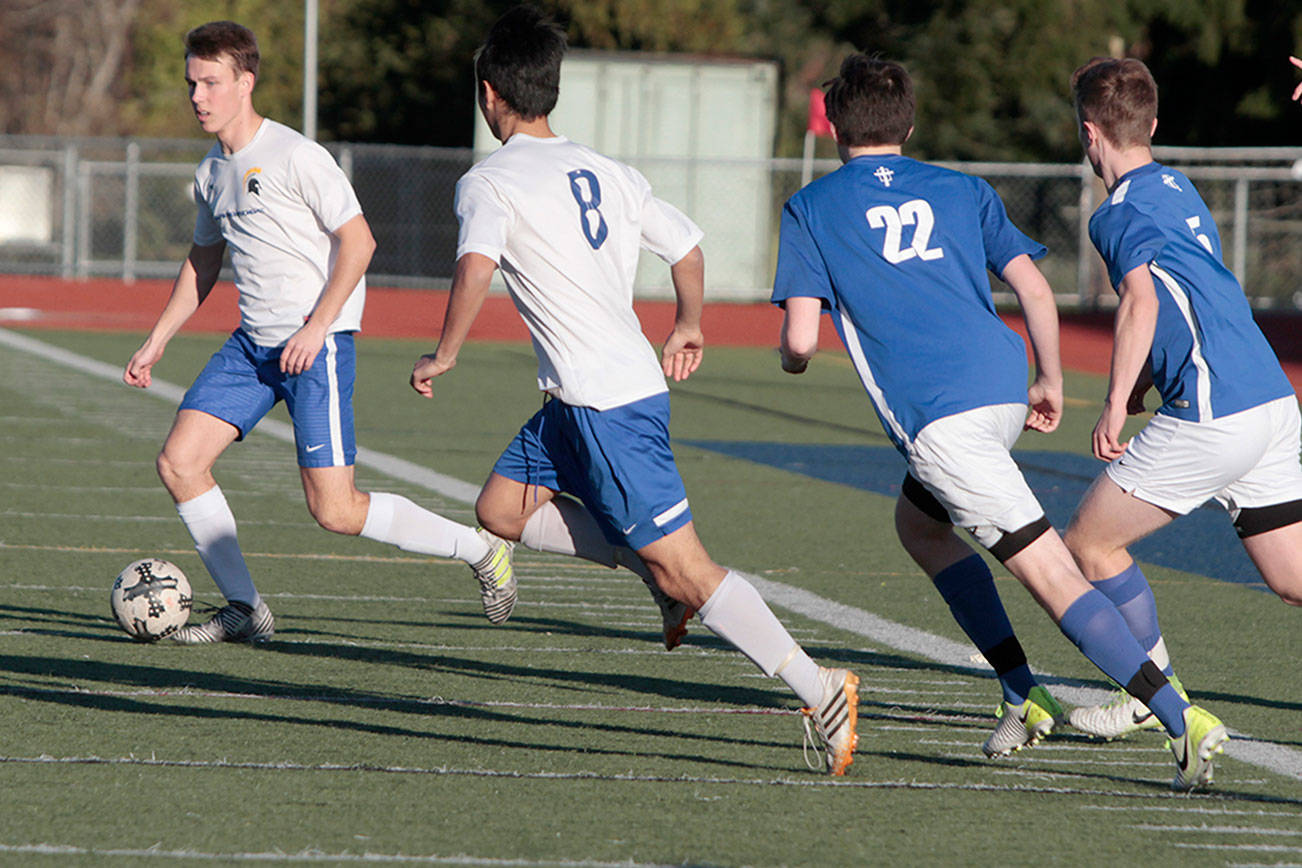 Spartan boys suffer against Seattle Prep in soccer setback | Photo gallery