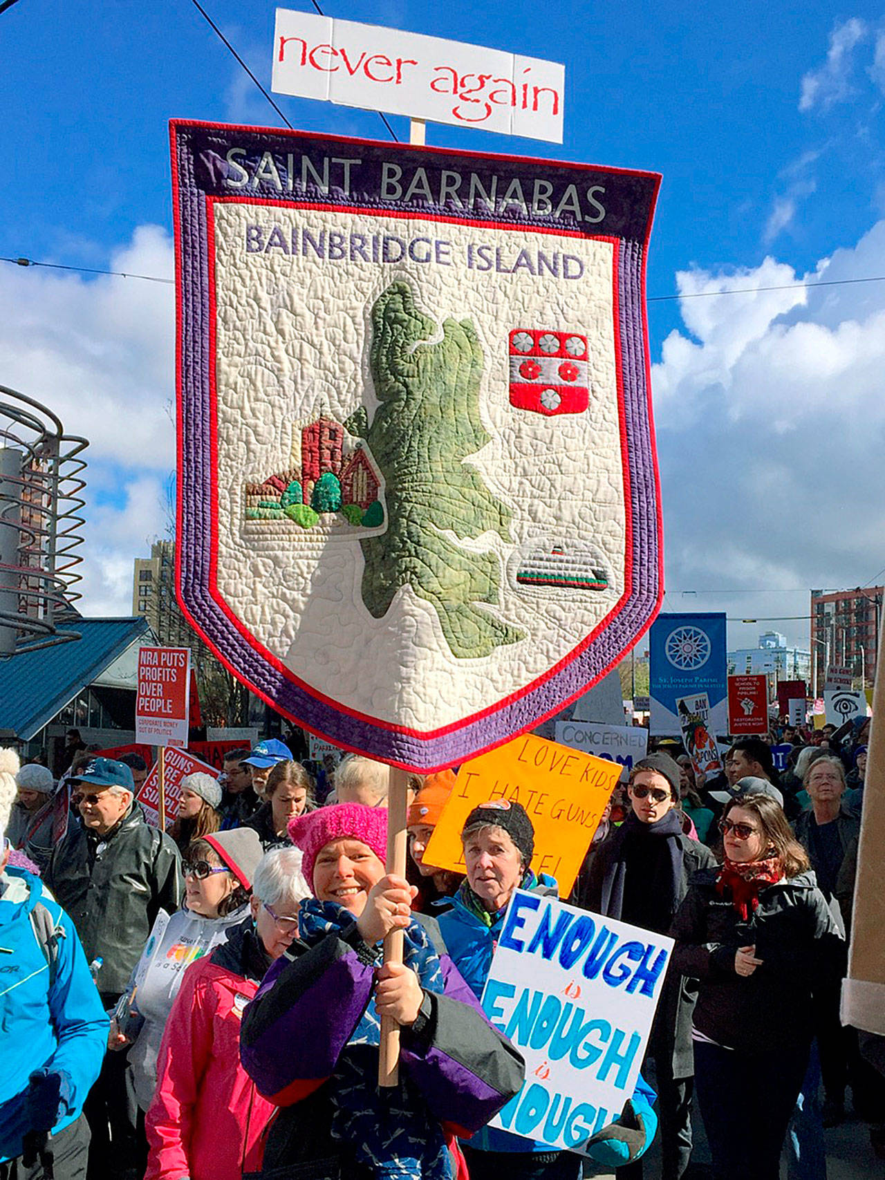 St. Barnabas steps out for March for Our Lives