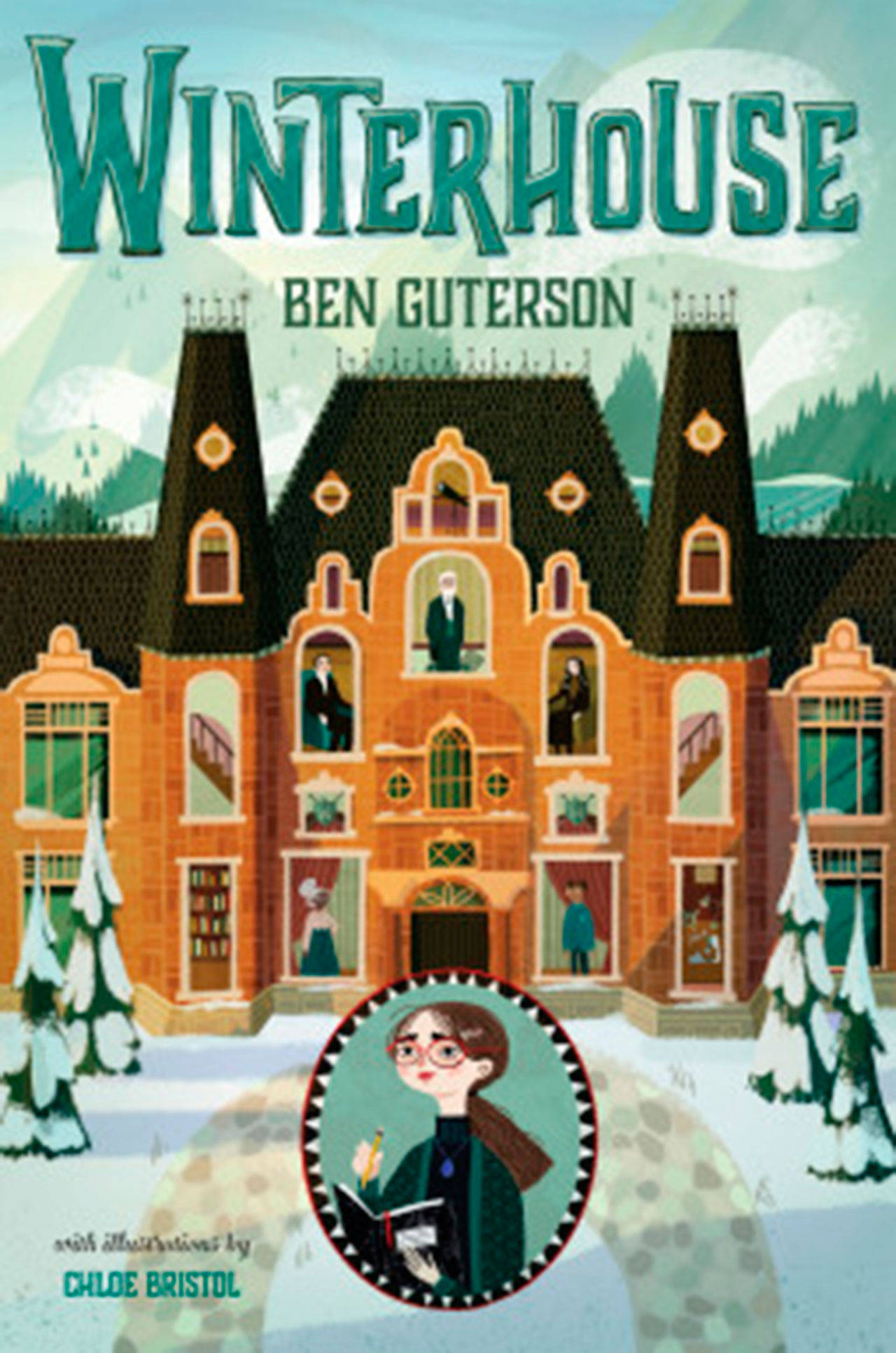 Image courtesy of Eagle Harbor Book Company | Ben Guterson will stop by Eagle Harbor Book Company at 6:30 p.m. Thursday, April 12 to discuss his new young adult urban fantasy novel “Winterhouse,” for middle readers ages 9-12.