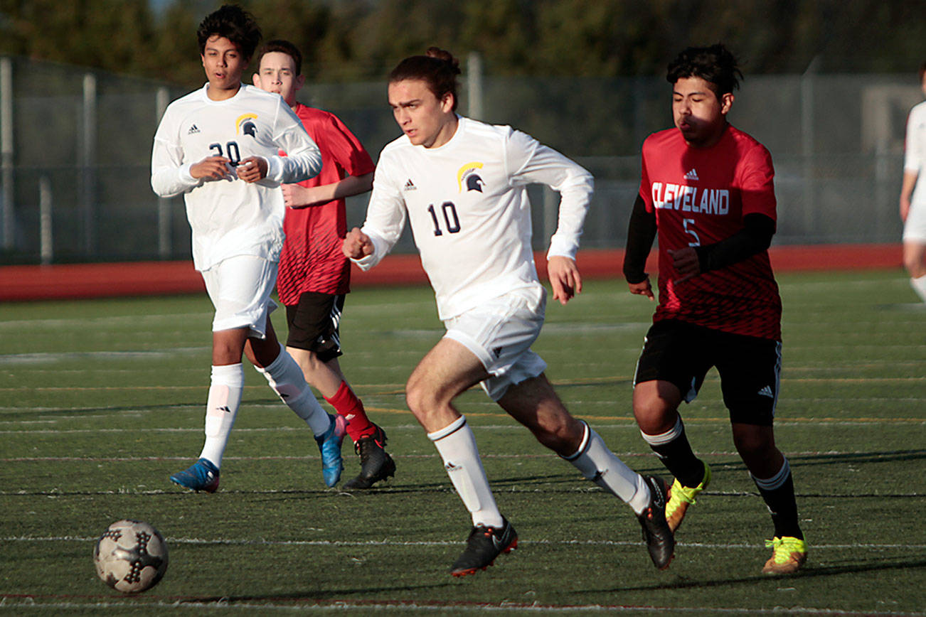 Spartans shine in shutout soccer win against Cleveland | Photo gallery