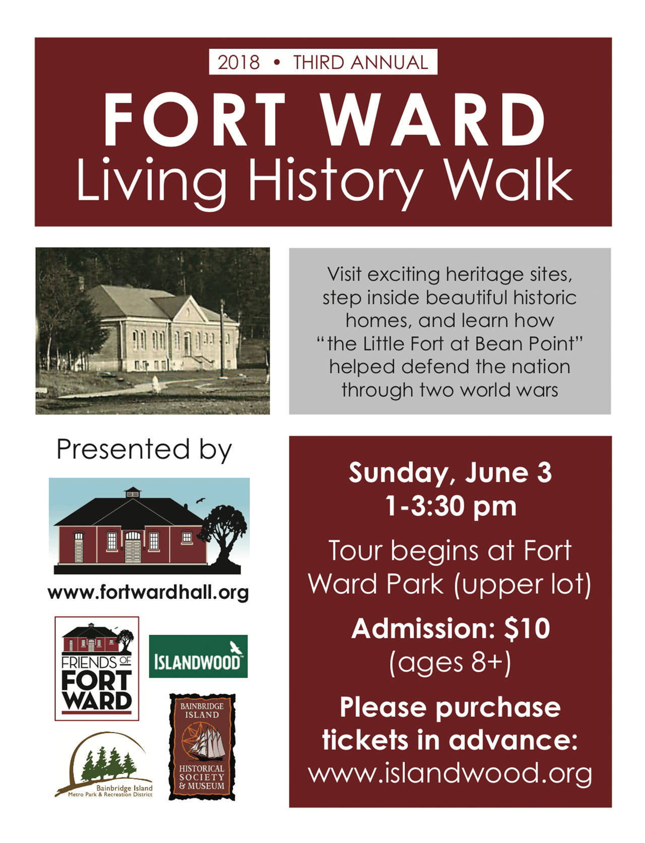 Image courtesy of Douglas Crist | The third annual Living History Walk will again take visitors on trip to exciting heritage sites Sunday, June 3.